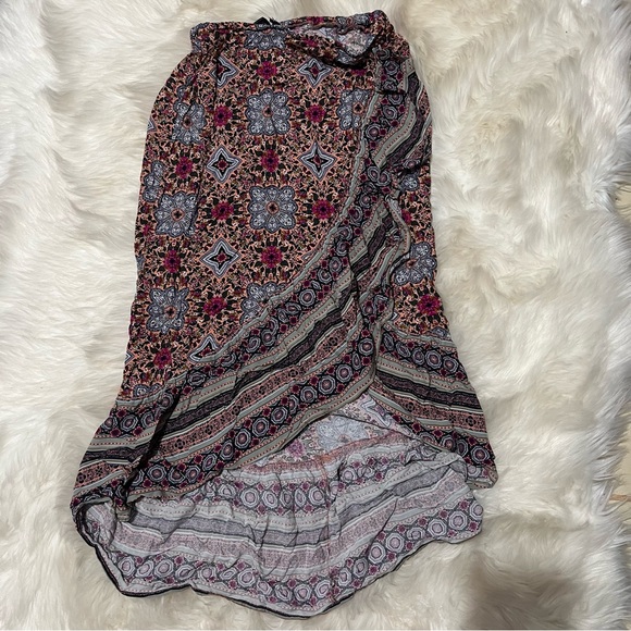 Rue 21 print tulip maxi skirt size S - Picture 1 of 2